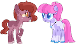Size: 1971x1134 | Tagged: safe, artist:kurosawakuro, base used, oc, oc only, parent:button mash, parent:lily longsocks, parent:wind sprint, species:earth pony, species:pony, colored pupils, female, glasses, jewelry, magical lesbian spawn, necklace, offspring, parents:lilymash, parents:lilysprint, ponytail, simple background, teenager, transparent background