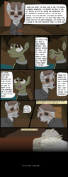 Size: 1280x3340 | Tagged: safe, artist:mr100dragon100, oc, comic:new beginnings and new friends, comic, dark forest au's matthew, griffin (character), transparent