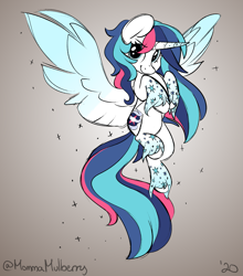 Size: 1861x2117 | Tagged: safe, artist:mulberrytarthorse, artist:pacificside18, character:shining armor, species:alicorn, species:pony, alicornified, female, gleaming shield, horn, mare, prince shining armor, race swap, rainbow power, rainbow power-ified, rule 63, simple background, wings