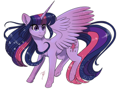 Size: 2528x1862 | Tagged: safe, artist:tillie-tmb, character:twilight sparkle, character:twilight sparkle (alicorn), species:alicorn, species:pony, female, simple background, solo, transparent background