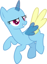 Size: 951x1287 | Tagged: safe, artist:pegasski, oc, oc only, species:alicorn, species:pony, episode:the crystalling, g4, my little pony: friendship is magic, alicorn oc, bald, base, eyelashes, flying, horn, simple background, smiling, solo, transparent background, wings