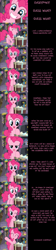 Size: 1280x5682 | Tagged: safe, artist:mlp-silver-quill, character:pinkie pie, comic:pinkie pie says goodnight, comic, eyes closed, one eye closed, open mouth, smiling, starry eyes, wingding eyes