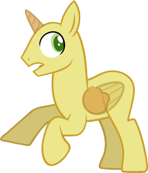 Size: 981x1145 | Tagged: safe, artist:pegasski, oc, oc only, species:alicorn, species:pony, episode:buckball season, g4, my little pony: friendship is magic, (male) base, alicorn oc, bald, base, eyes closed, horn, male, open mouth, rearing, simple background, solo, stallion, transparent background, two toned wings, wings