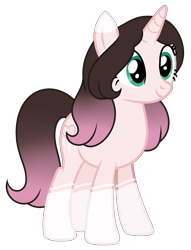 Size: 2465x3221 | Tagged: safe, artist:cindydreamlight, oc, oc only, oc:cindy, species:pony, species:unicorn, female, mare, simple background, solo, transparent background