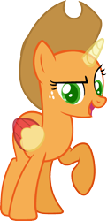 Size: 967x2005 | Tagged: safe, artist:pegasski, oc, oc only, species:alicorn, species:pony, episode:non-compete clause, g4, my little pony: friendship is magic, alicorn oc, bald, base, clothing, eyelashes, freckles, hat, horn, open mouth, raised hoof, simple background, solo, transparent background, two toned wings, wings