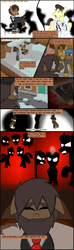 Size: 1280x4309 | Tagged: safe, artist:mr100dragon100, comic:new beginnings and new friends, g4, adam (frankenstein monster), box, comic, crying, dark forest au's dr. jekyll and mr. hyde, dark forest au's matthew, griffin (character), red, scared, shadow figures, simple background, snow, street, white background