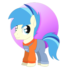 Size: 2106x2139 | Tagged: safe, artist:dyonys, oc, oc:chatty pie, species:earth pony, species:pony, g4, clothing, male, simple background, stallion, transparent background