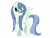 Size: 4000x3000 | Tagged: safe, artist:bluemeganium, character:spring skies, species:pegasus, species:pony, g4, bedroom eyes, female, mare, simple background, solo, transparent background, vector, wet mane
