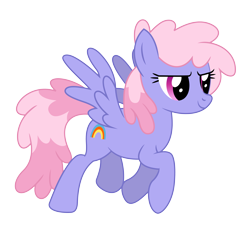 Size: 3000x2800 | Tagged: safe, artist:bluemeganium, character:rainbowshine, species:pegasus, species:pony, female, mare, simple background, solo, transparent background, trotting, vector, walking