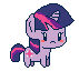 Size: 71x64 | Tagged: safe, artist:stepandy, character:twilight sparkle, animated, female, solo