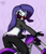 Size: 1280x1477 | Tagged: safe, artist:killryde, character:rarity, my little pony:equestria girls, ass, belly button, breasts, butt, buttcrack, clothing, female, glasses, jacket, midriff, motorcycle, pants, solo, sunglasses