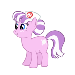 Size: 3500x3500 | Tagged: safe, artist:boneswolbach, character:nurse sweetheart, cute, high res, nurse sweetabetes, simple background, smiling, transparent background, vector