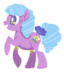 Size: 714x801 | Tagged: safe, artist:needsmoarg4, grape delight, redesign, solo