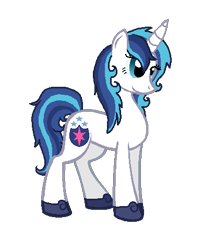 Size: 412x478 | Tagged: safe, artist:rain-approves, artist:starryoak, character:shining armor, species:pony, species:unicorn, gleaming shield, rule 63, simple background, solo, transparent background, unshorn fetlocks