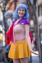 Size: 640x960 | Tagged: safe, artist:lochlan o'neil, character:coco pommel, species:human, breasts, busty coco pommel, cosplay, female, irl, irl human, photo, solo