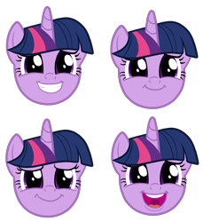 Size: 2376x2592 | Tagged: safe, artist:thecheeseburger, character:twilight sparkle, :i, cute, faec, grin, open mouth, smile and wave, smiling, twiabetes