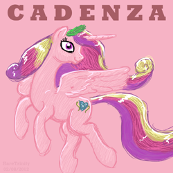 Size: 500x500 | Tagged: safe, artist:haretrinity, character:princess cadance, cadence is a foreigner, female, solo
