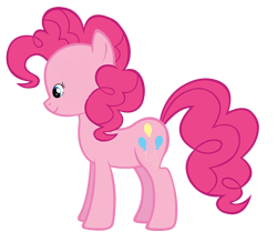 Size: 1000x873 | Tagged: safe, artist:durpy, edit, character:pinkie pie, faec, female, ponkie poy, simple background, small eyes, solo, transparent background, vector, woll smoth