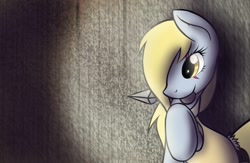 Size: 1280x832 | Tagged: safe, artist:dshou, character:derpy hooves, species:pegasus, species:pony, female, kunai, mare