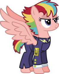Size: 746x936 | Tagged: safe, artist:cookie-bases, artist:starryoak, character:firefly, species:pegasus, species:pony, alternate hairstyle, female, general firefly, mexican firefly, simple background, solo, transparent background