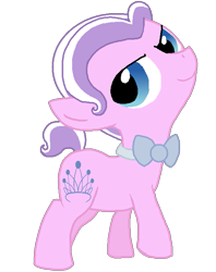 Size: 563x712 | Tagged: safe, artist:starryoak, character:diamond tiara, species:earth pony, species:pony, bow tie, diamond crown, rule 63, simple background, solo, transparent background