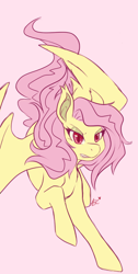 Size: 444x880 | Tagged: safe, artist:mlpfwb, character:flutterbat, character:fluttershy, female, solo
