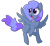 Size: 2448x2232 | Tagged: safe, artist:thecheeseburger, character:blueberry punch, character:peppermint crunch, species:pegasus, species:pony, background pony, female, mare, simple background, solo, transparent background