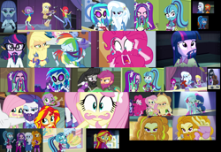 Size: 6552x4507 | Tagged: safe, artist:thecheeseburger, edit, edited screencap, screencap, character:adagio dazzle, character:applejack, character:aria blaze, character:bon bon, character:boulder, character:derpy hooves, character:dj pon-3, character:fluttershy, character:lyra heartstrings, character:maud pie, character:octavia melody, character:pinkie pie, character:rainbow dash, character:rarity, character:scootaloo, character:sonata dusk, character:spike, character:sunset shimmer, character:sweetie drops, character:trixie, character:twilight sparkle, character:twilight sparkle (alicorn), character:twilight sparkle (scitwi), character:vinyl scratch, species:alicorn, species:dog, species:eqg human, species:pegasus, species:pony, equestria girls:rainbow rocks, g4, my little pony: equestria girls, my little pony:equestria girls, absurd resolution, beard, beard edit, collage, facial hair, female, goatee, humane seven, humane six, lightsaber, mane seven, mane six, mousdash, moustache, sideburns, spike the dog, the dazzlings, trixie and the illusions, wall of tags