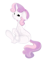 Size: 1024x1365 | Tagged: safe, artist:elskafox, character:sweetie belle, doll, female, solo, stitches, toy, watermark