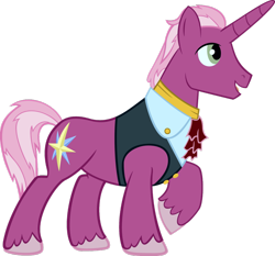Size: 1024x954 | Tagged: safe, artist:blah23z, character:blue moon (g4), character:cheerilee, clothing, male, palette swap, raised hoof, recolor, shirt, simple background, solo, transparent background