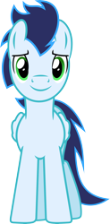 Size: 3931x8000 | Tagged: safe, alternate version, artist:chainchomp2, character:soarin', species:pegasus, species:pony, .svg available, absurd resolution, alternate versions at source, male, simple background, solo, stallion, transparent background, vector