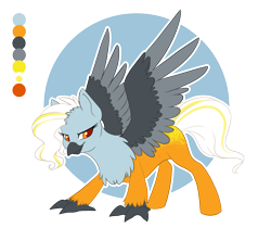 Size: 1133x950 | Tagged: safe, artist:silkensaddle, oc, oc only, species:classical hippogriff, species:hippogriff, character, my little pony, original, solo