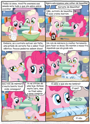 Size: 790x1094 | Tagged: safe, artist:kturtle, character:pinkie pie, comic:the story of granny pie, comic, granny pie, portuguese, translation