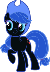 Size: 1024x1464 | Tagged: safe, artist:blah23z, character:applejack, character:nightmare moon, character:princess luna, palette swap