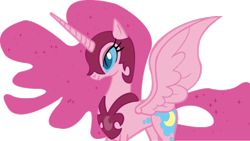 Size: 1024x578 | Tagged: safe, artist:blah23z, character:nightmare moon, character:pinkie pie, character:princess luna, species:alicorn, species:pony, alicornified, palette swap, pinkiecorn, race swap, xk-class end-of-the-world scenario