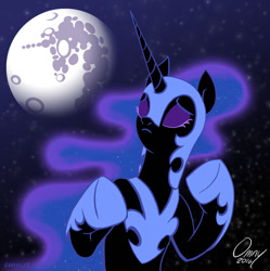 Size: 800x804 | Tagged: safe, artist:omny87, character:nightmare moon, character:princess luna, species:alicorn, species:pony, female, mare in the moon, meme, moon, pacha, solo, when x just right