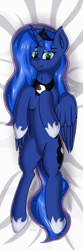 Size: 1417x4251 | Tagged: safe, artist:stargazer, character:princess luna, species:alicorn, species:pony, absurd resolution, body pillow, body pillow design, female, looking at you, smiling, solo