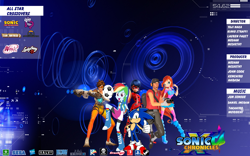 Size: 3840x2400 | Tagged: safe, artist:trungtranhaitrung, character:rainbow dash, character:sonic the hedgehog, my little pony:equestria girls, blizzard entertainment, bloom, bloom (winx club), crossover, crush 40, hasbro, ladybug, lauren faust, logo, miraculous ladybug, nintendo switch, one ok rock, overwatch, playstation 4, rainbow s.r.l, scout, sega, sonic chronicles x, sonic the hedgehog (series), steam, team fortress 2, tracer, valve, winx club, xbox, zagtoon