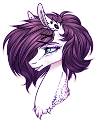 Size: 600x754 | Tagged: safe, artist:dementra369, oc, oc only, species:pony, bust, ear piercing, eyelashes, female, mare, piercing, portrait, simple background, solo, tongue out, white background