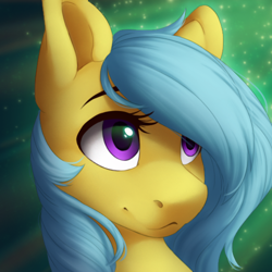 Size: 500x500 | Tagged: safe, artist:silentwulv, oc, oc only, species:pony, commission, female, icon, mare, smiling, solo