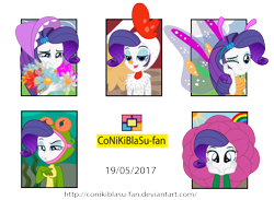 Size: 1928x1409 | Tagged: safe, artist:conikiblasu-fan, character:rarity, episode:forever filly, g4, my little pony: friendship is magic, my little pony:equestria girls, c:, clothing, costume, equestria girls interpretation, female, flower, flower costume, flowerity, frog costume, glimmer wings, little bo peep, one eye closed, rarichicken, rarifly (costume), ribbity, smiling, solo, squishy cheeks, wink