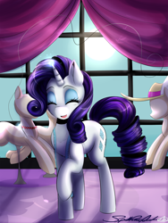 Size: 1600x2133 | Tagged: safe, artist:spittfireart, character:rarity, carousel boutique, female, mannequin, solo