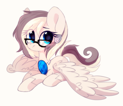 Size: 2148x1861 | Tagged: safe, artist:mirtash, rcf community, oc, oc only, species:pony, glasses, simple background, solo, white background