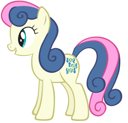 Size: 1597x1535 | Tagged: safe, artist:durpy, character:bon bon, character:sweetie drops, species:earth pony, species:pony, female, mare, simple background, solo, transparent background, vector