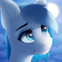 Size: 500x500 | Tagged: safe, artist:silentwulv, oc, oc only, oc:lesa castle, species:pony, bust, commission, portrait, solo