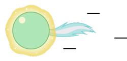 Size: 375x180 | Tagged: safe, artist:mega-poneo, character:lyra heartstrings, species:pony, species:unicorn, ambiguous gender, ball, crossover, levitation, lyball, magic, motion lines, rolling, self-levitation, simple background, solo, sonic the hedgehog (series), spin dash, telekinesis, transparent background