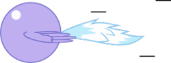 Size: 283x105 | Tagged: safe, artist:mega-poneo, character:cloudchaser, species:pegasus, species:pony, ball, chaserball, crossover, female, mare, motion lines, rolling, simple background, solo, sonic the hedgehog (series), spin dash, spread wings, transparent background, wings
