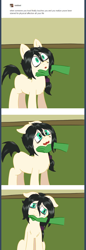 Size: 576x1680 | Tagged: safe, artist:scraggleman, oc, oc only, oc:anon, oc:floor bored, species:earth pony, species:pony, affection, comforting, comic, crying, cute, disembodied hand, feels, hand, happy, meme, ocbetes, sad cheetah, surprised, tear jerker, tears of joy, tumblr, wholesome