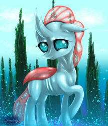 Size: 2750x3200 | Tagged: safe, artist:darksly, character:ocellus, species:changeling, species:reformed changeling, episode:school daze, g4, my little pony: friendship is magic, female, solo
