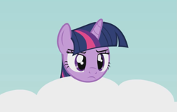 Size: 1315x832 | Tagged: safe, artist:forgalorga, character:twilight sparkle, character:twilight sparkle (alicorn), species:alicorn, species:pony, bored, cloud, cute, observation, spying